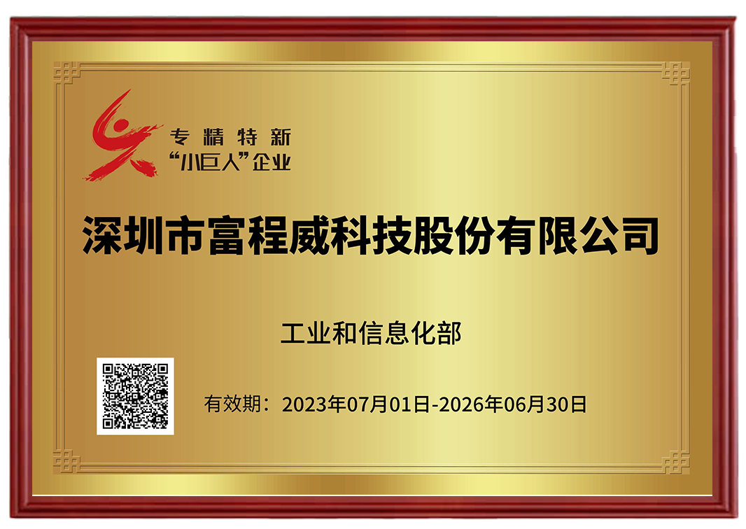 國家級專精特新小巨人企業(yè)